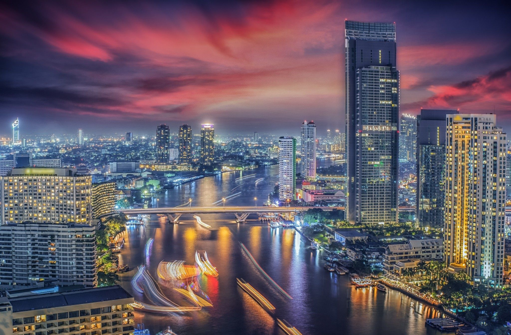 bangkok penthouse river views